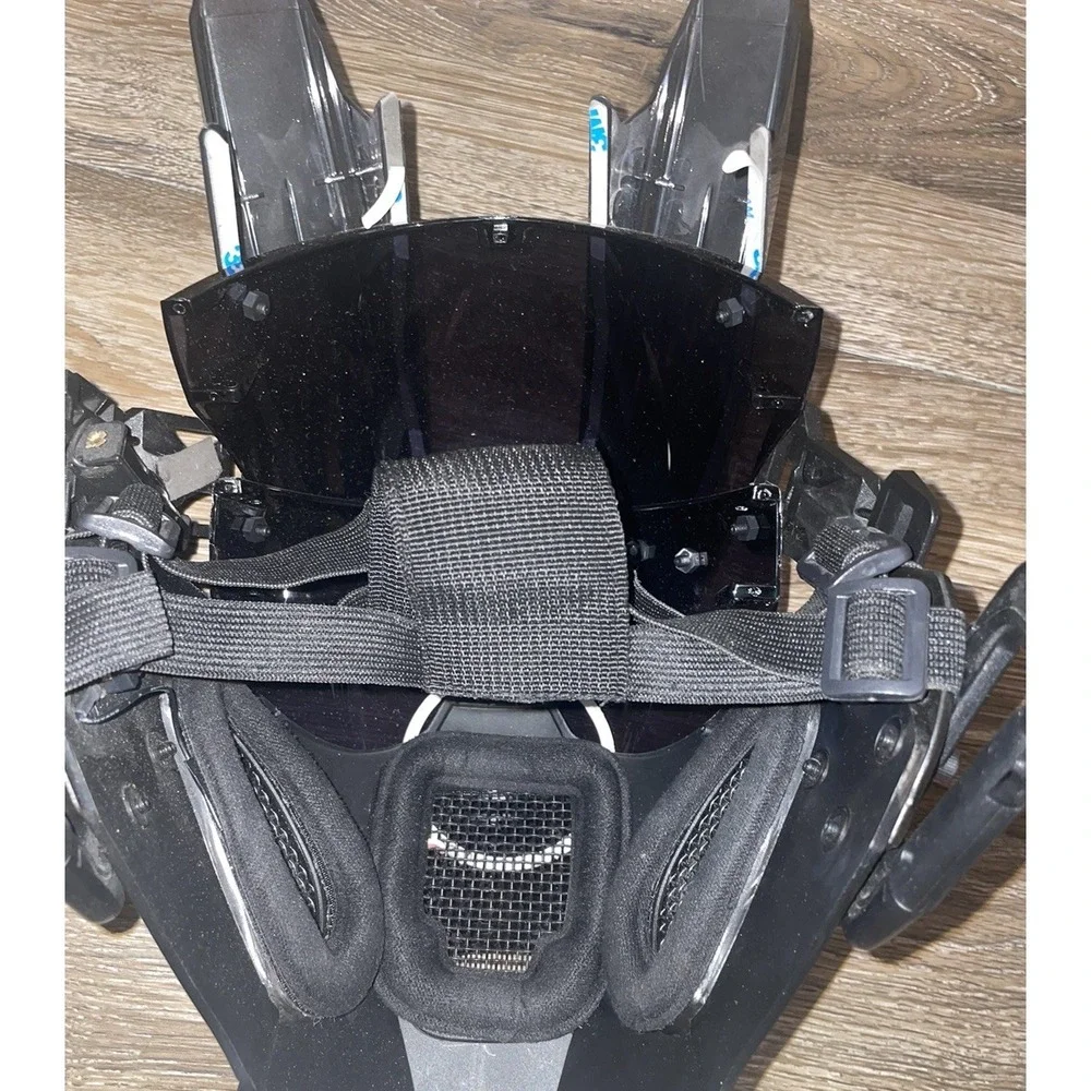 Trend Futuristic Cyber Punk Mask Dance Party Halloween Cosplay Masks LED